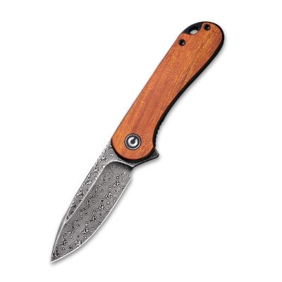 CIVIVI Elementum Damascus Guibourtia Messer