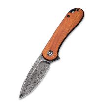 CIVIVI Elementum Damascus Guibourtia Messer