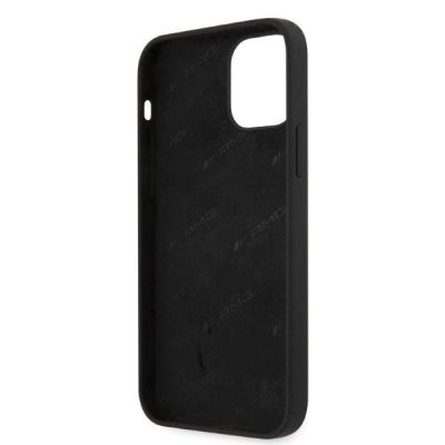 7. AMG Silikon Big Logo Hülle für iPhone 12 Pro Max – Schwarz