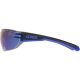2. UVEX Equate Radbrille, schwarz/blau matt/verspiegelt blau