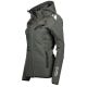 3. Geographical Norway Reine Gray/Black Lady 007 Damen-Softshelljacke (WU6099F/GN Grey/Black)