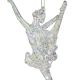3. Sicherer Kunststoff-Weihnachtsbaumschmuck „Ballerina“ 15,5 cm MICA