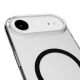 8. Puro Lite Mag TPU+PC Hülle kompatibel mit MagSafe für iPhone 17 Air - Transparent mit schwarzem Ring