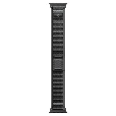 4. Spigen Athlex Air 2 Armband für Apple Watch 44/45/46/49 mm – Schwarz und Grau