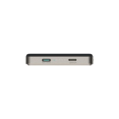 4. Joyroom JR-PBM08 Pro Powerbank 22,5 W 10000 mAh mit kabelloser Ladefunktion und 2x USB-C-Anschlüssen – Titan