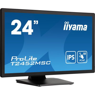 16. iiyama ProLite T2452MSC-B1 Computermonitor 23,8 Zoll 1920 x 1080 px Full HD LCD-Touchscreen Schwarz
