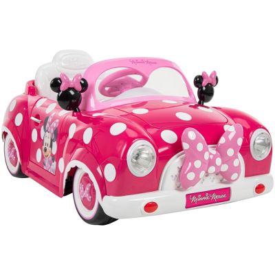 2. Elektrisches Kinderfahrzeug Minnie-Maus-Auto 6 V Huffy 17315W