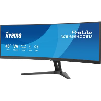 4. iiyama ProLite XCB4594DQSU-B1 Computermonitor 113 cm (44,5") 5120 x 1440 px Dual QHD LED Schwarz