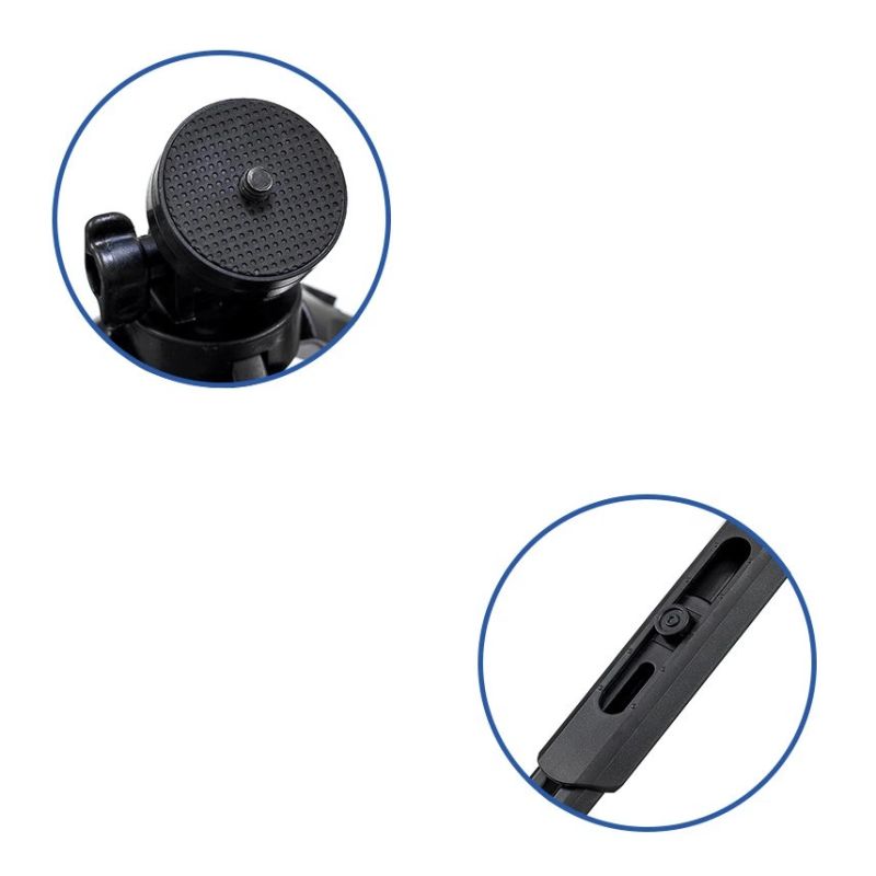 8. Mini-Stativ-Selfie-Halterung für Handykamera, GoPro-Kamera, 16–21 cm, Schwarz