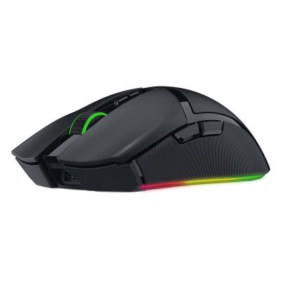 4. Razer Cobra Pro Gaming-Maus, rechte Seite, kabellos (RF), Bluetooth, USB Typ-C, optisch, 30.000 DPI