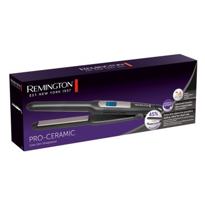 3. Remington Pro-Ceramic Extra Slim S5515 Schwarzer Haarglätter
