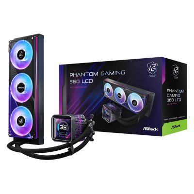 12. ASRock Phantom Gaming 360 LCD-Kühler