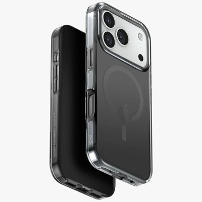 Uniq Clario Magclick Ladehülle für iPhone 17 Pro – Schwarz