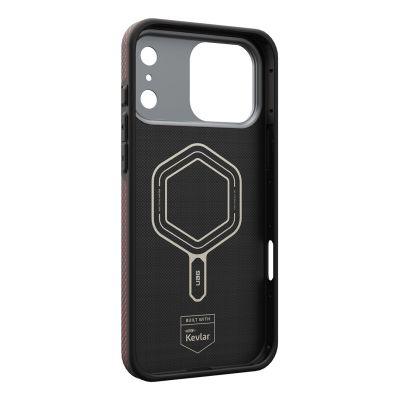 9. UAG Fibr Armr MagSafe - iPhone 17 Pro Max Hülle kompatibel mit MagSafe (Kevlar Graphit / Bronze)