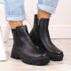 11. Isolierte Stiefeletten mit Tasche Potocki W WOL186 schwarz