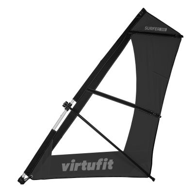 6. VIRTUFIT SUP SURFER 305 BOARD MIT SEGEL UND ZUBEHÖR SCHWARZ