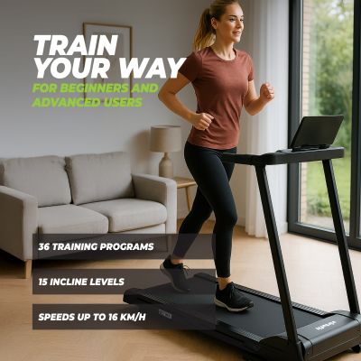 38. VIRTUFIT ELEKTRISCHES LAUFBAND TR-90I