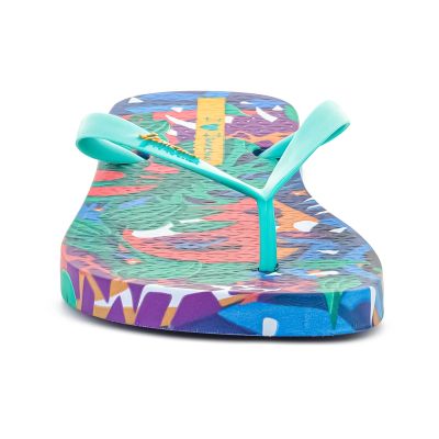 2. IPANEMA GRAFFITI V FEM BLAU/GRÜN 83814-BN508