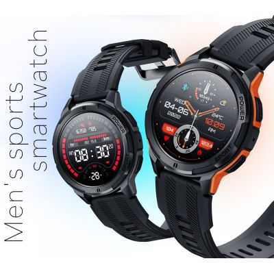 12. Herren-Smartwatch Rubicon RNCF26-1 SCHWARZ