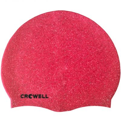 Crowell Recycling Pearl Silikon-Badekappe, Pink, Farbe 3