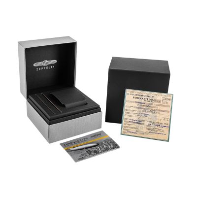 7. Herrenarmbanduhr ZEPPELIN 100 Yahre Chronograph 8670-3 + BOX