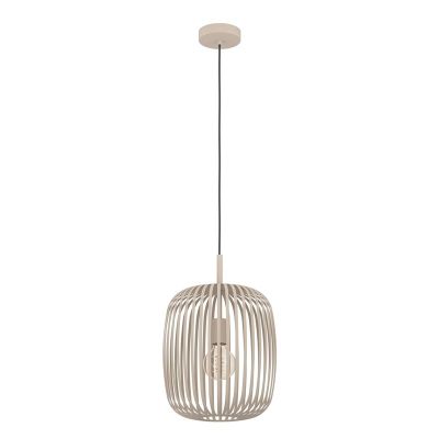 6. EGLO ROMAZZINA Hängeleuchte, 1 x E27, max. 40 W, beige