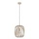 6. EGLO ROMAZZINA Hängeleuchte, 1 x E27, max. 40 W, beige