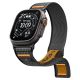 5. Spigen Athlex Air 2 Armband für Apple Watch (44 / 45 / 46 / 49 mm) – Schwarz und Orange