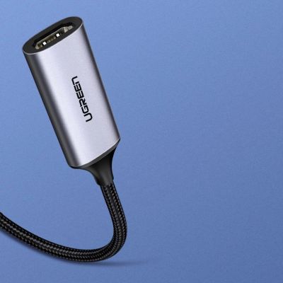 10. Ugreen USB Typ C auf HDMI 2.0 Adapter 4K @ 60 Hz Thunderbolt 3 für MacBook / PC grau (70444)