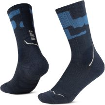 Buff MERINO MW CREW SOCKS MWC2 NACHTBLAU L Socken