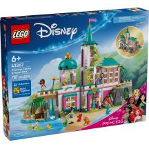 LEGO Disney Princess 43267 Prinzessinnenschloss und königliche Haustiere