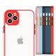 9. Milky Case Flexible, durchscheinende Silikonhülle für Xiaomi Redmi 9T Red