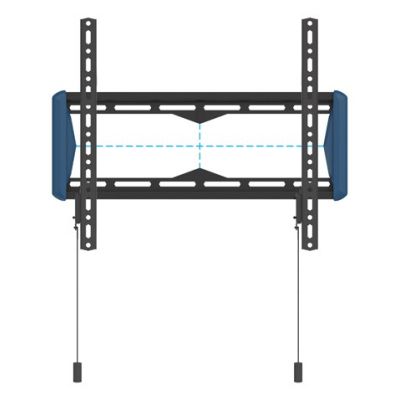 8. B-Tech Elements Feste 400 Flache 165,1 cm (65") Wand Schwarz, Blau