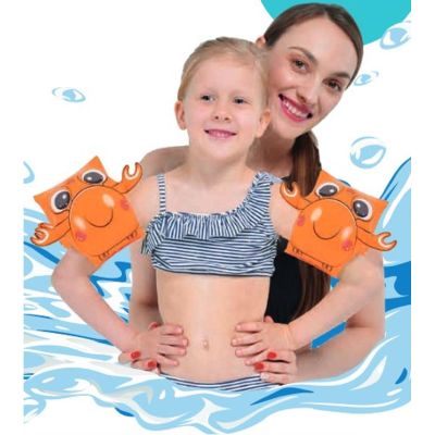 27. Schwimmärmel für Kinder, Krabbenmotiv, 26 x 22 cm, 32206