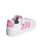3. Adidas Grand Court 3.0 Kinderschuhe weiß und rosa JP9371