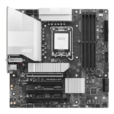 2. MSI PRO B860M-A WIFI Mainboard Intel B860 LGA 1851 (Sockel V1) Micro-ATX