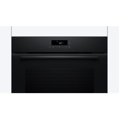 5. Backofen BOSCH HBA571BB4 Pyrolysereinigung + Teleskopauszüge 1 Ebene BOSCH HEZ538000