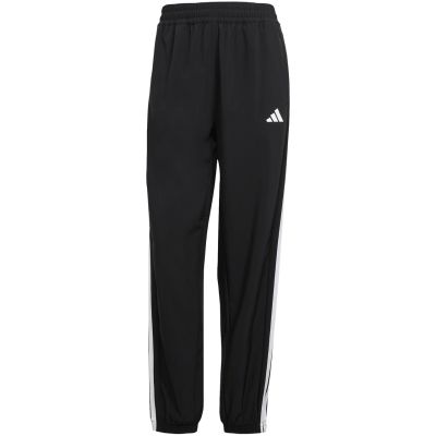 8. adidas Train Essentials 3-Streifen Woven Damenhose Schwarz JI8313
