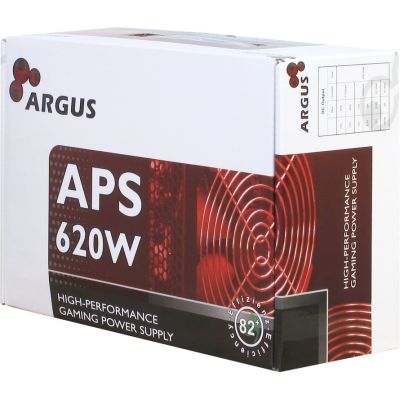 6. Inter-Tech Argus APS Netzteilmodul 620 W 20+4-Pin ATX Schwarz