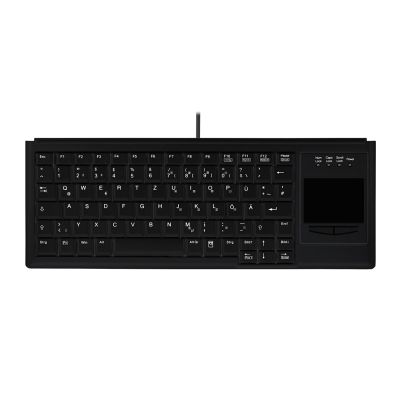 4. Contour Design Active Key AK-4400-GU Industrie-Tastatur USB QWERTZ Deutsch Schwarz