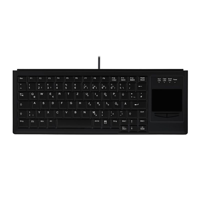 4. Contour Design Active Key AK-4400-GU Industrie-Tastatur USB QWERTZ Deutsch Schwarz