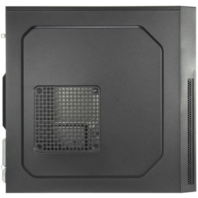 5. Inter-Tech IT-6521 Gerader Micro-Tower Schwarz