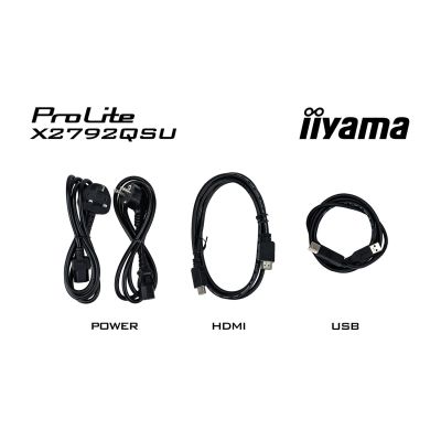 18. iiyama ProLite X2792QSU-B1 Computermonitor 68,6 cm (27") 2560 x 1440 px Quad HD LED Schwarz