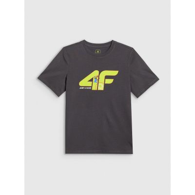 5. Baumwoll-T-Shirt für Jungen 4F 4FJRSS26TTSHM4280-22S