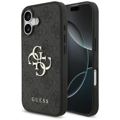 Guess 4G Big Logo Case für iPhone 17 - Schwarz