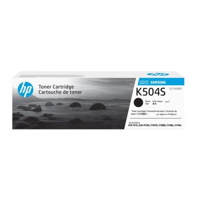 Samsung Original HP CLT-K504S Schwarzer Toner