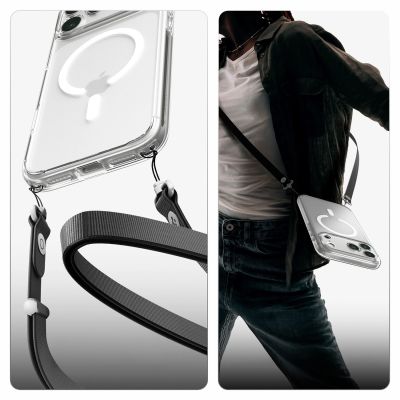20. Spigen Ultra Hybrid MagSafe Hülle für iPhone 18 Pro / 17 Pro – Frostweiß