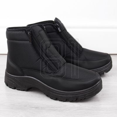 7. News M EVE439 black insulated snow boots