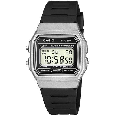 Herrenarmbanduhr CASIO F-91WM-1B + BOX