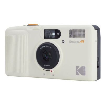 2. Kodak Snapic A1 Kompakt-35-mm-Filmkamera, Elfenbein